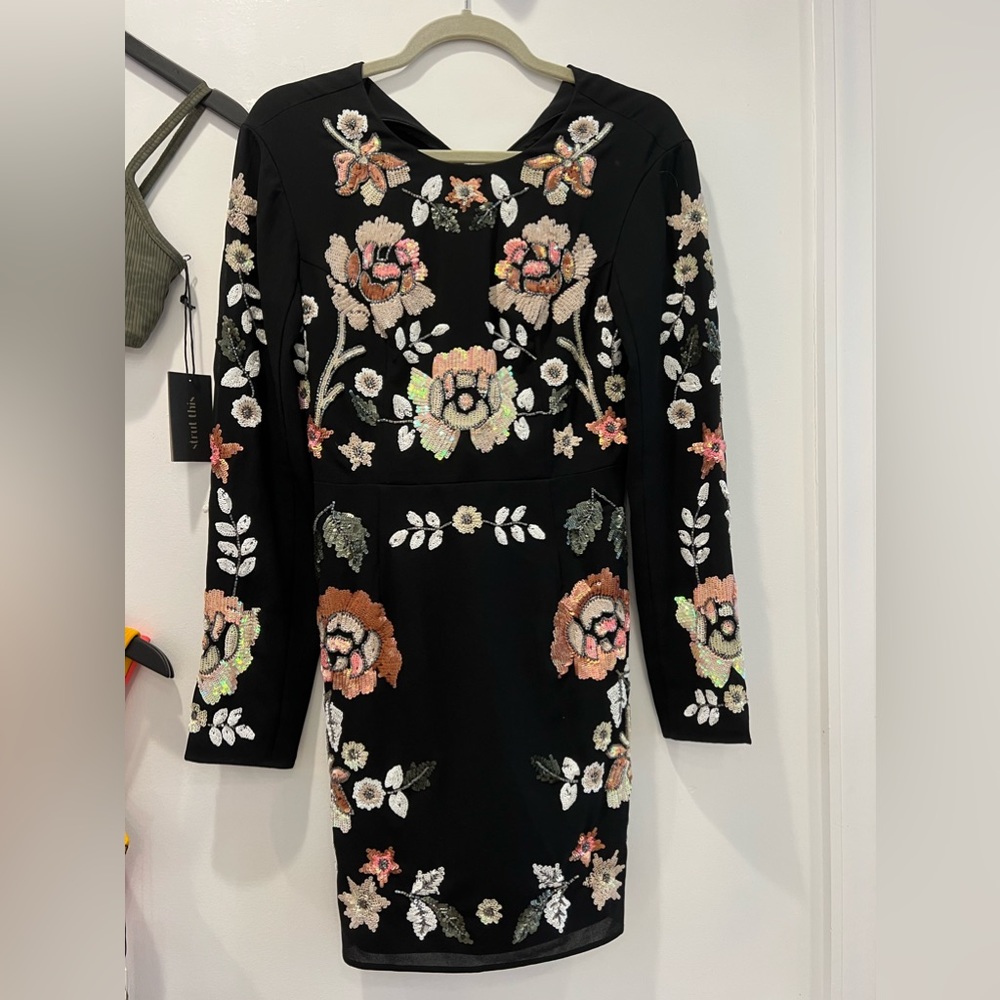 needle and thread mini dress